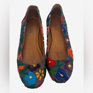 Women's Floral Ballet Flats
